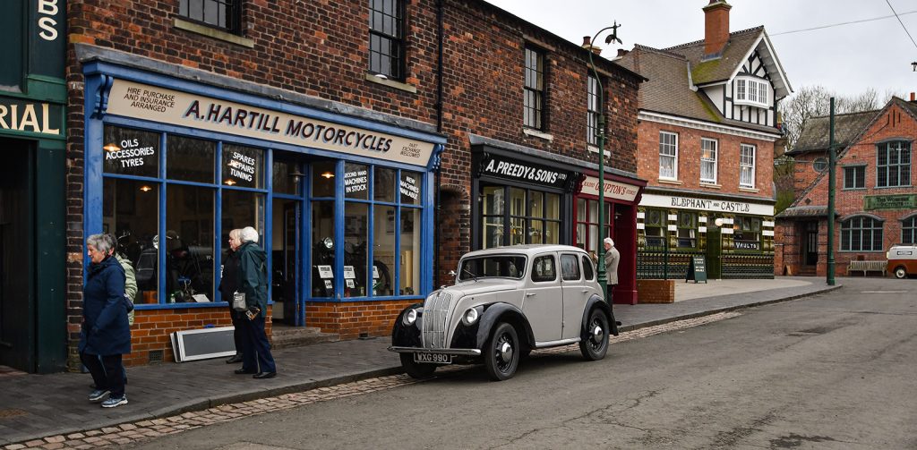 A street scene at the Black Country Living musiem coutesy of CB