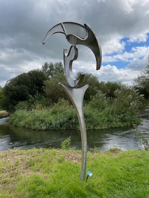 Scultpure by the lakes