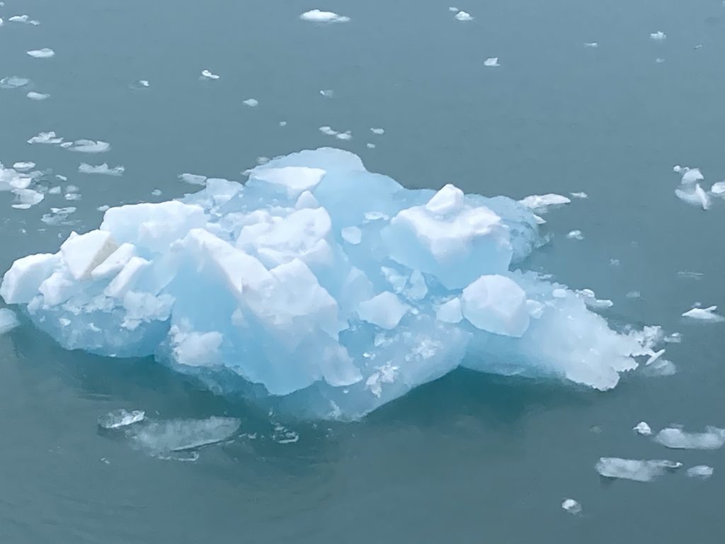 An ice floe